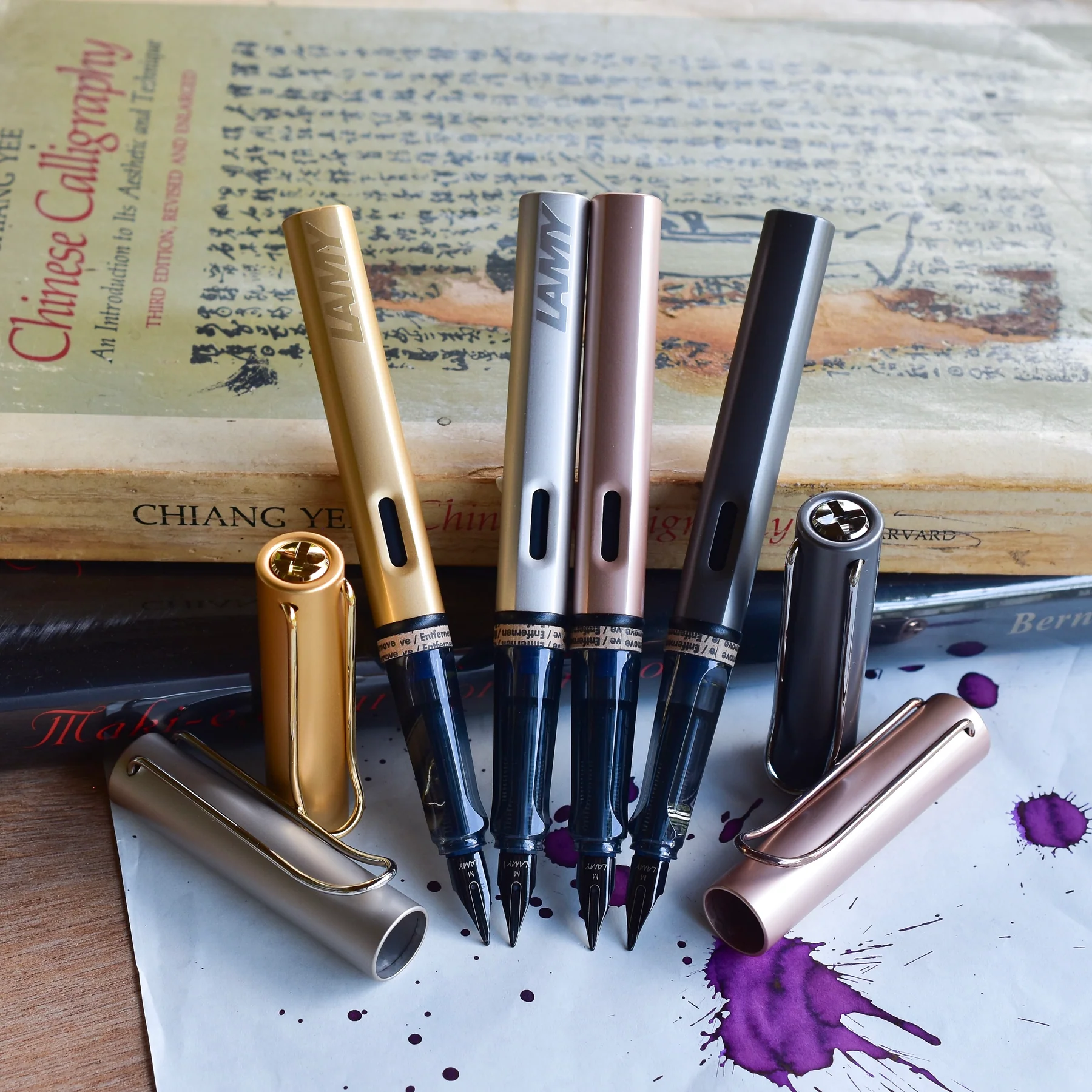 LAMY LX Ruthenium Fountain Pen 4