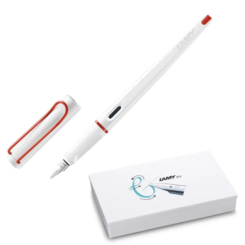Lamy Joy Calligraphy White Red – Fountain Pen Special Edition