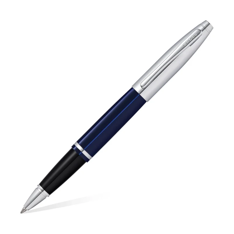 Cross Calais Chrome & Blue - Roller Ball Pen CT