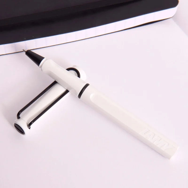 Lamy Safari White Black - Rollerball Pen
