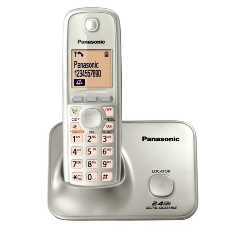 Panasonic KX-TG3711SXN Cordless Landline Phone  (Silver)
