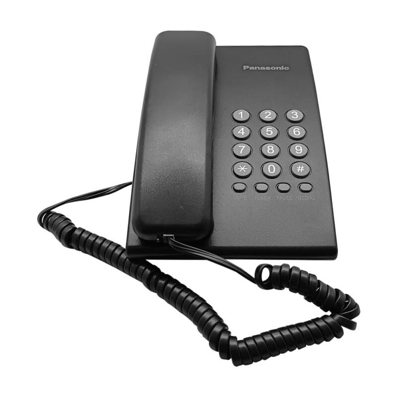 Panasonic KX-TS400SXB Corded Landline Phone (Black)