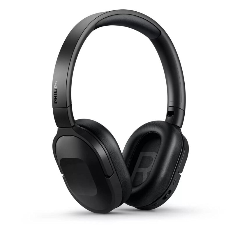 Philips TAH6506 Wireless ANC Headphones, 30H Playtime with Mic