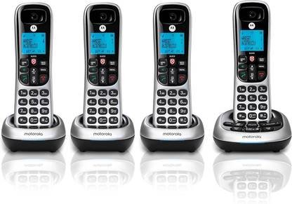 Motorola CD4014 Digital Cordless Phone with Backlit Display